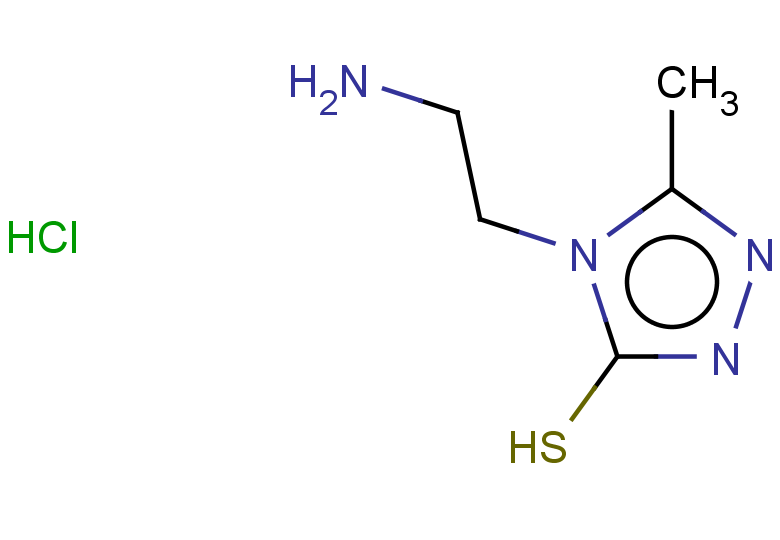 4-(2-aminoethyl)-5-methyl-4H-1,2,4-triazole-3-thiol hydrochloride