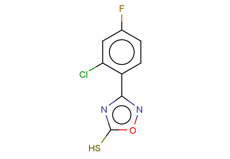 3-(2-chloro-4-fluorophenyl)-1,2,4-oxadiazole-5-thiol