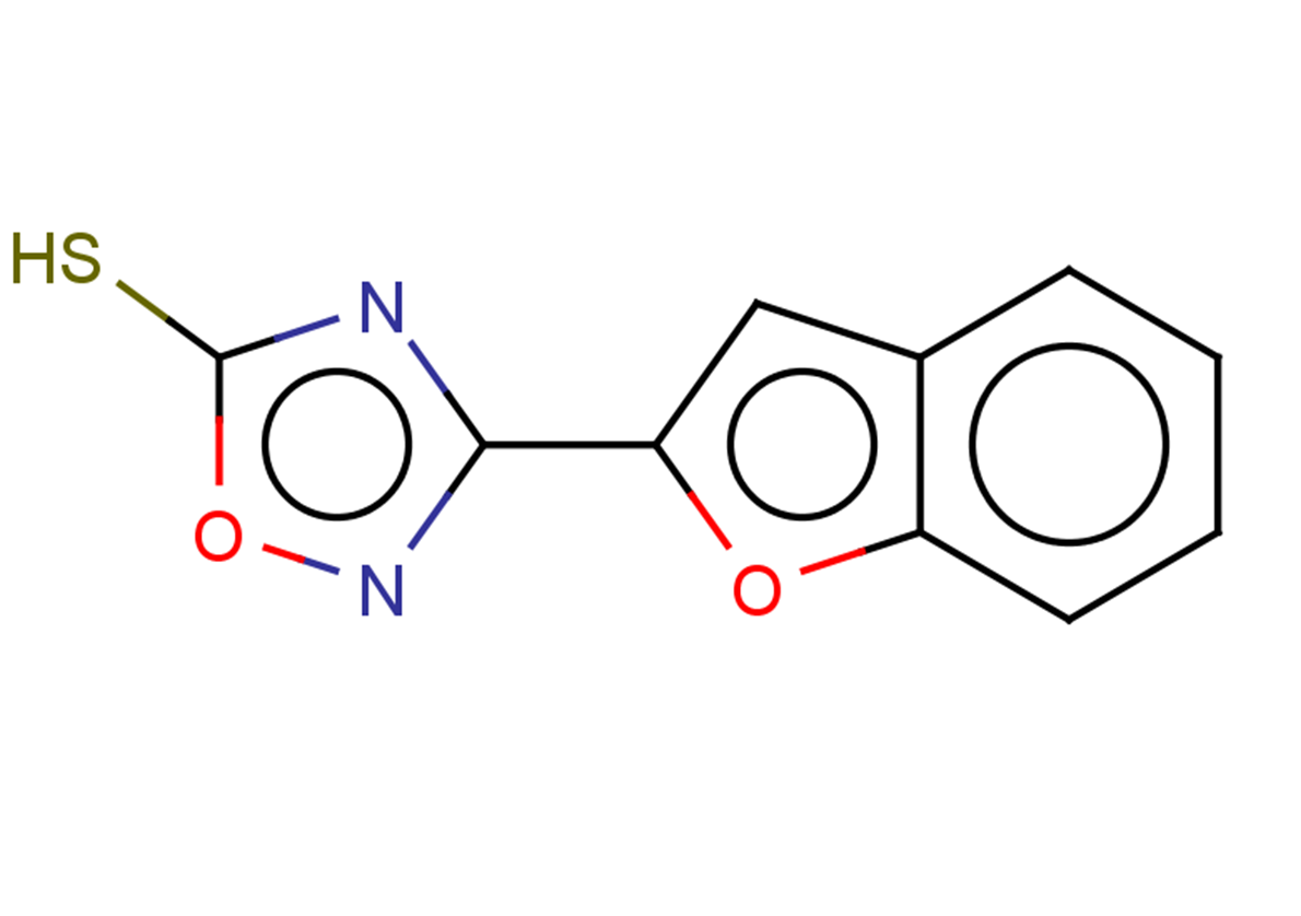 3-(1-benzofuran-2-yl)-1,2,4-oxadiazole-5-thiol