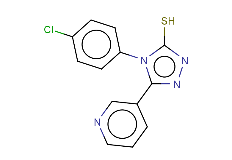 4-(4-chlorophenyl)-5-(pyridin-3-yl)-4H-1,2,4-triazole-3-thiol
