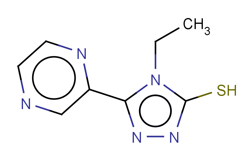 4-ethyl-5-(pyrazin-2-yl)-4H-1,2,4-triazole-3-thiol