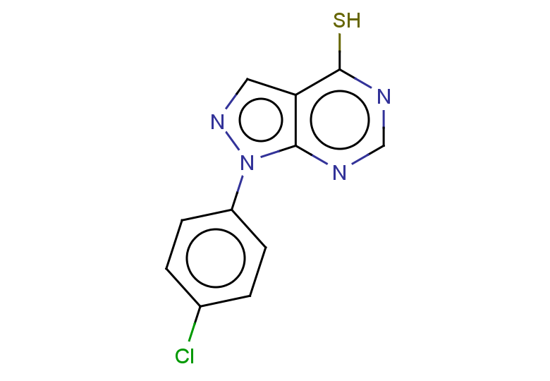 1-(4-chlorophenyl)-1H-pyrazolo[3,4-d]pyrimidine-4-thiol