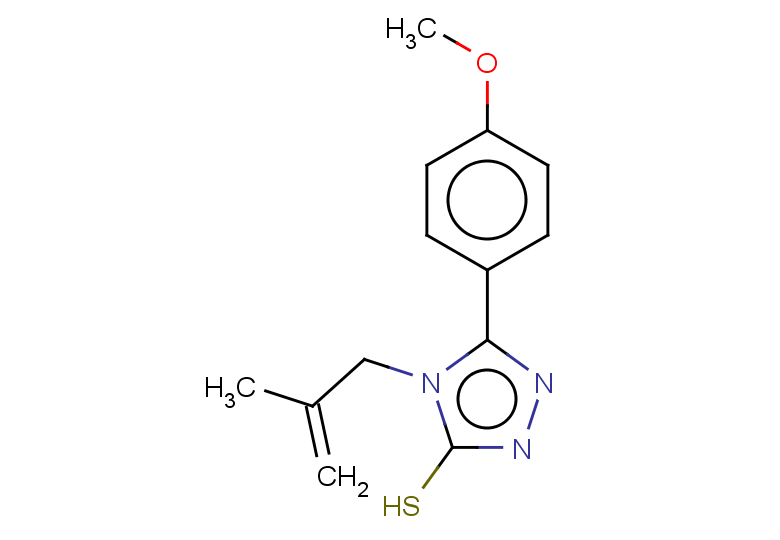 5-(4-methoxyphenyl)-4-(2-methylprop-2-en-1-yl)-4H-1,2,4-triazole-3-thiol