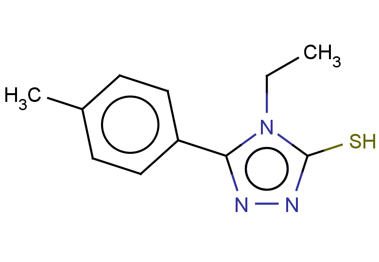 4-ethyl-5-(4-methylphenyl)-4H-1,2,4-triazole-3-thiol
