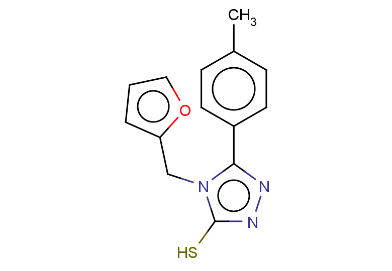 4-(furan-2-ylmethyl)-5-(4-methylphenyl)-4H-1,2,4-triazole-3-thiol
