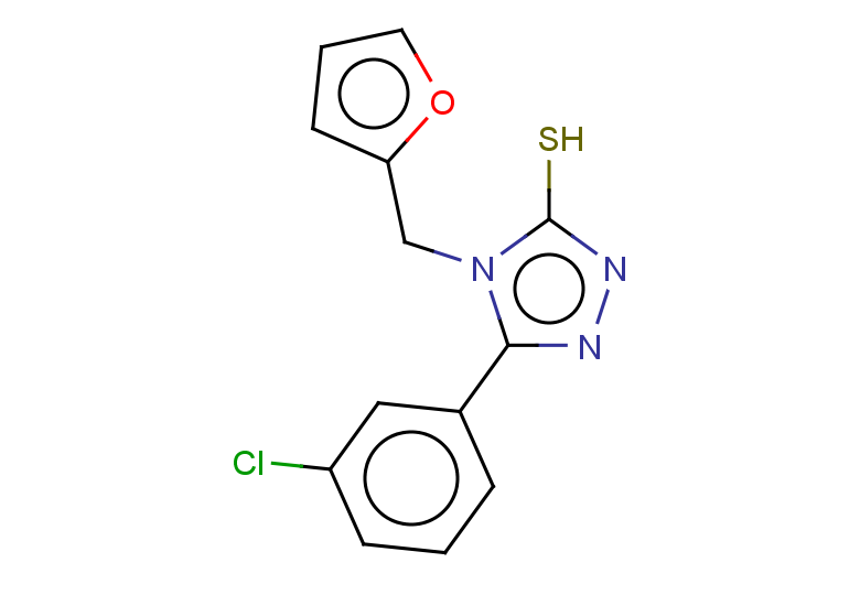 5-(3-chlorophenyl)-4-(furan-2-ylmethyl)-4H-1,2,4-triazole-3-thiol