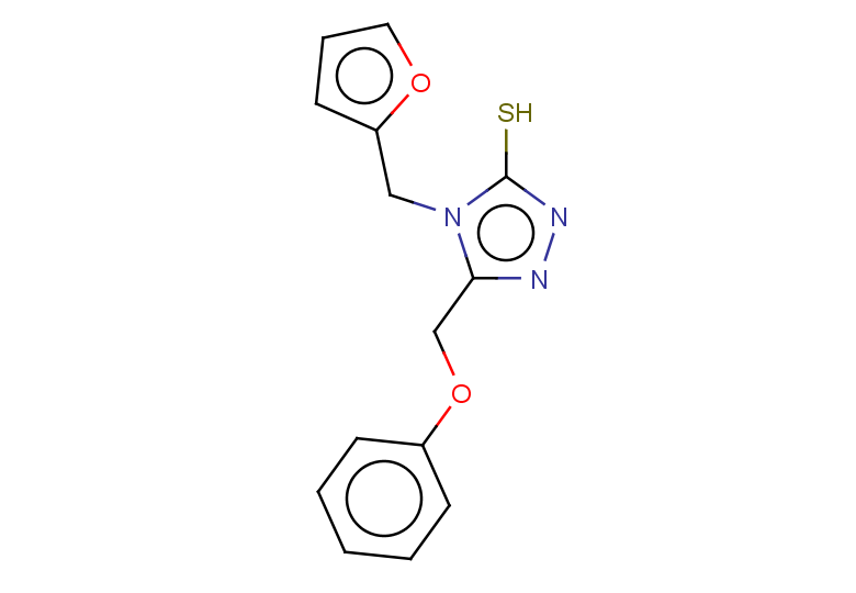 4-(furan-2-ylmethyl)-5-(phenoxymethyl)-4H-1,2,4-triazole-3-thiol