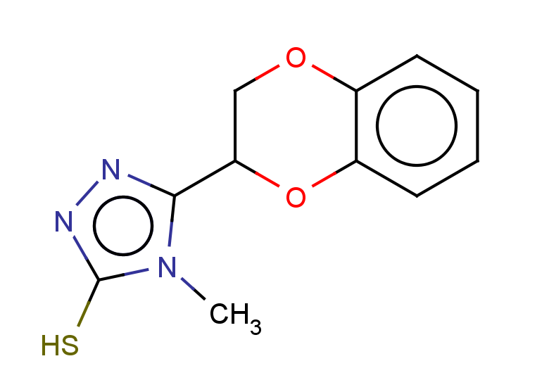 5-(2,3-dihydro-1,4-benzodioxin-2-yl)-4-methyl-4H-1,2,4-triazole-3-thiol