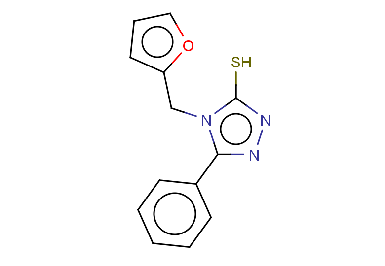 4-(furan-2-ylmethyl)-5-phenyl-4H-1,2,4-triazole-3-thiol