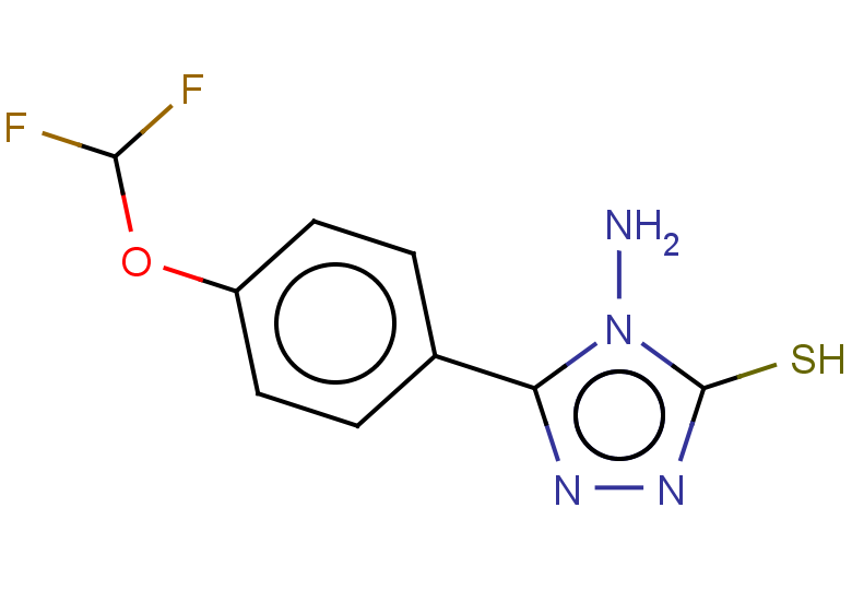 4-amino-5-[4-(difluoromethoxy)phenyl]-4H-1,2,4-triazole-3-thiol