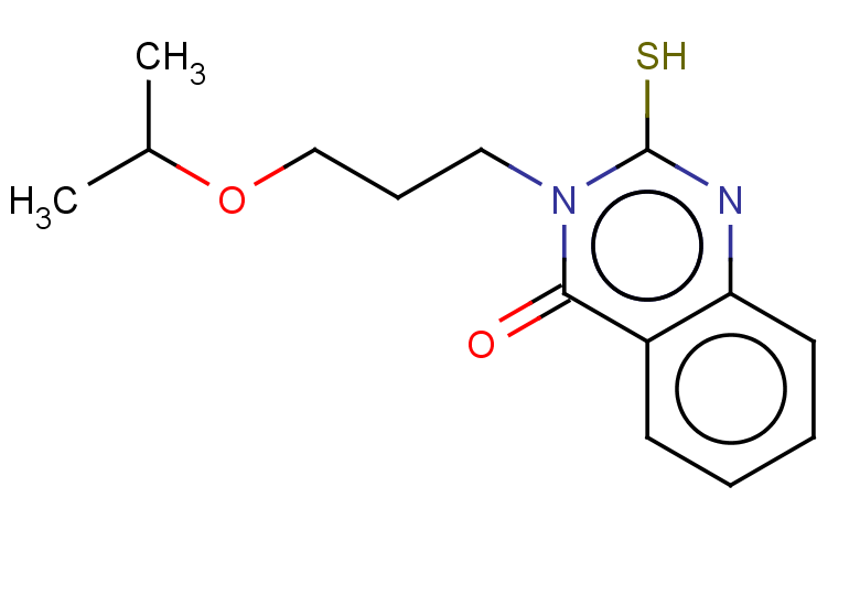 3-[3-(propan-2-yloxy)propyl]-2-sulfanyl-3,4-dihydroquinazolin-4-one