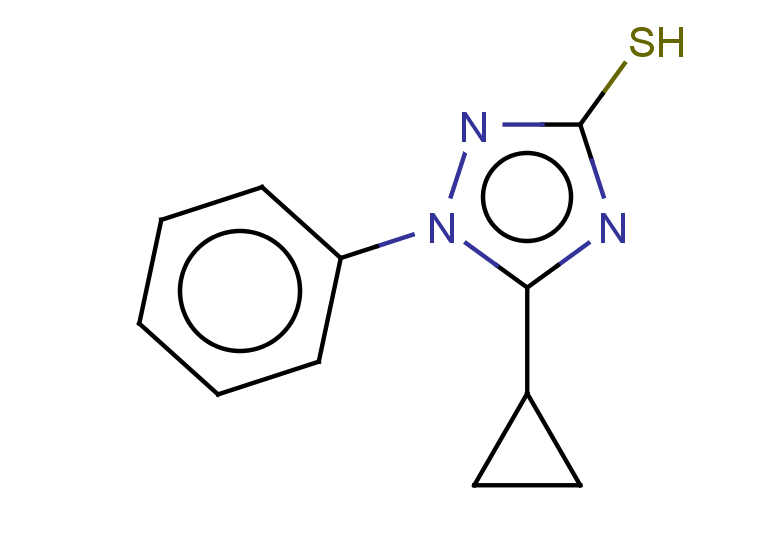 5-cyclopropyl-1-phenyl-1H-1,2,4-triazole-3-thiol