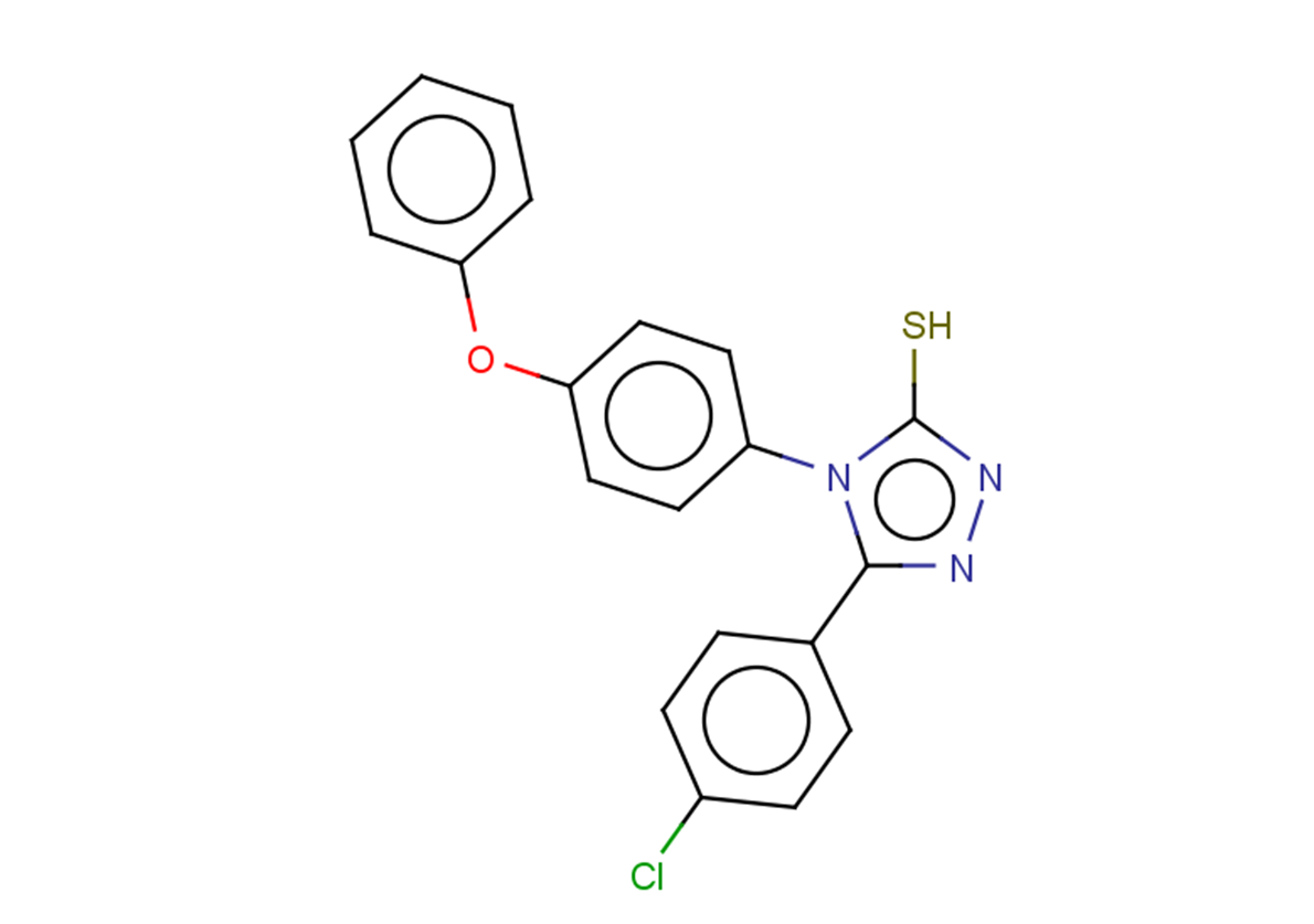 5-(4-chlorophenyl)-4-(4-phenoxyphenyl)-4H-1,2,4-triazole-3-thiol