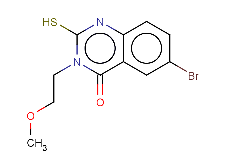 6-bromo-3-(2-methoxyethyl)-2-sulfanyl-3,4-dihydroquinazolin-4-one