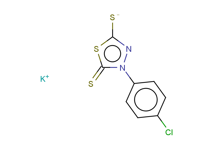 potassium [4-(4-chlorophenyl)-5-sulfanylidene-4,5-dihydro-1,3,4-thiadiazol-2-yl]sulfanide