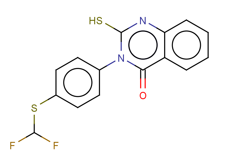 3-{4-[(difluoromethyl)sulfanyl]phenyl}-2-sulfanyl-3,4-dihydroquinazolin-4-one
