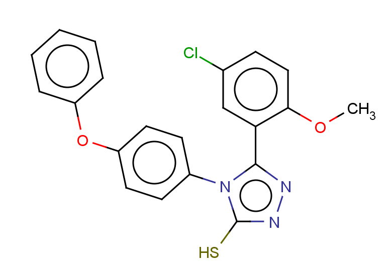 5-(5-chloro-2-methoxyphenyl)-4-(4-phenoxyphenyl)-4H-1,2,4-triazole-3-thiol