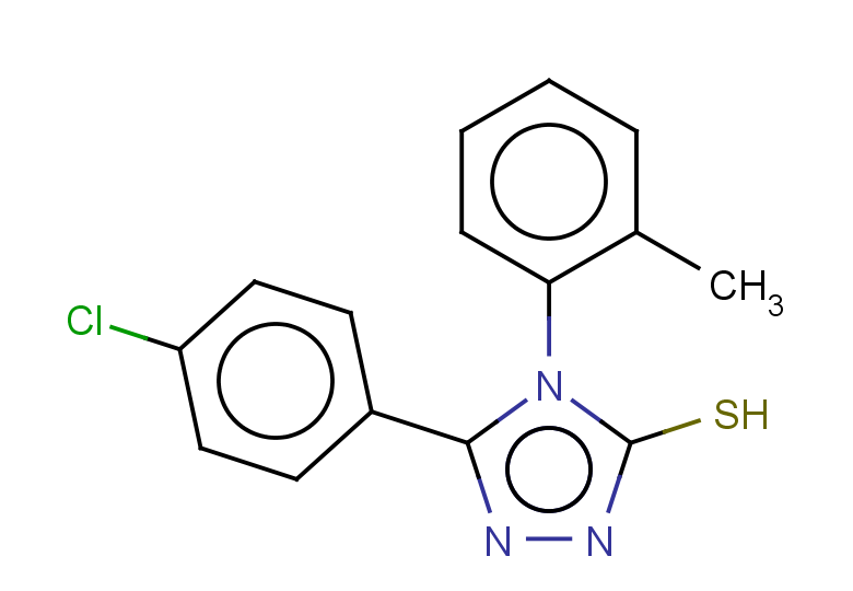 5-(4-chlorophenyl)-4-(2-methylphenyl)-4H-1,2,4-triazole-3-thiol