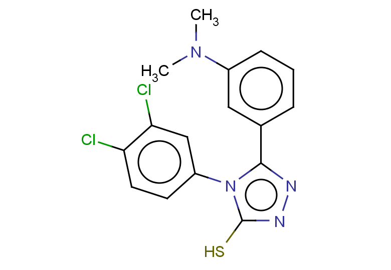 4-(3,4-dichlorophenyl)-5-[3-(dimethylamino)phenyl]-4H-1,2,4-triazole-3-thiol
