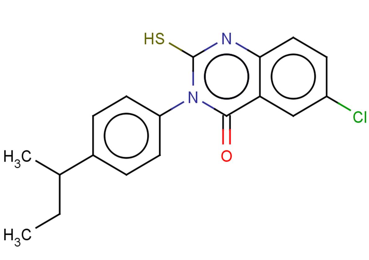 3-[4-(butan-2-yl)phenyl]-6-chloro-2-sulfanyl-3,4-dihydroquinazolin-4-one