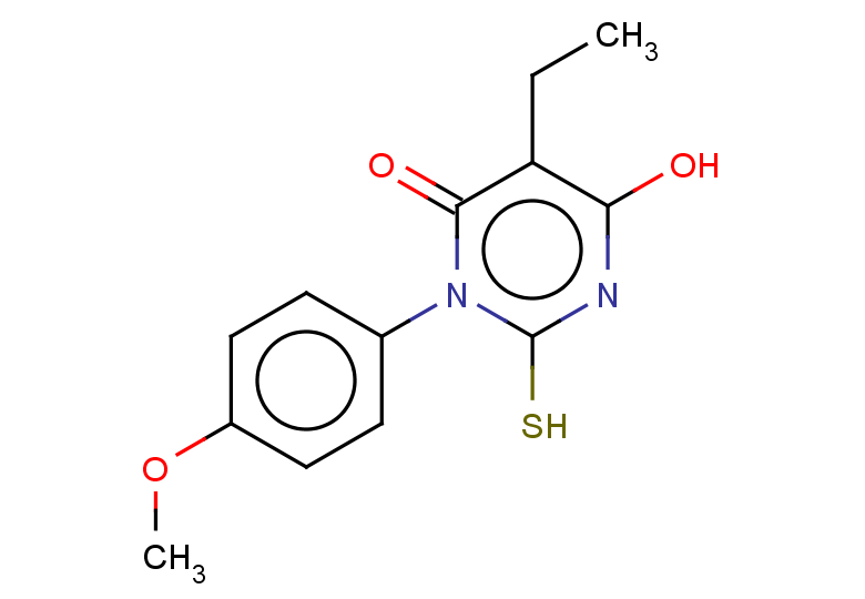 5-ethyl-6-hydroxy-3-(4-methoxyphenyl)-2-sulfanyl-3,4-dihydropyrimidin-4-one