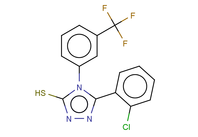 5-(2-chlorophenyl)-4-[3-(trifluoromethyl)phenyl]-4H-1,2,4-triazole-3-thiol