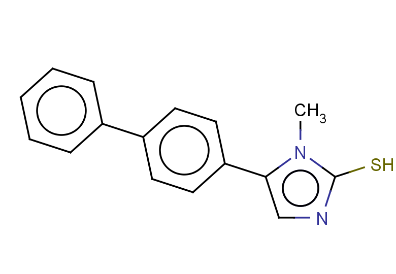 1-methyl-5-(4-phenylphenyl)-1H-imidazole-2-thiol