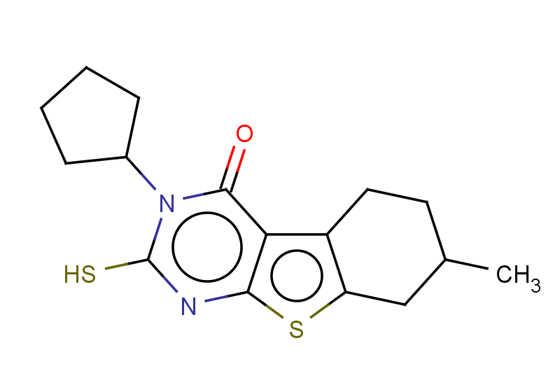 4-cyclopentyl-11-methyl-5-sulfanyl-8-thia-4,6-diazatricyclo[7.4.0.0,2,7]trideca-1(9),2(7),5-trien-3-one