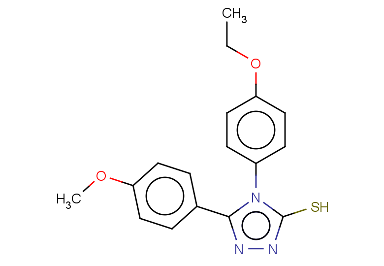 4-(4-ethoxyphenyl)-5-(4-methoxyphenyl)-4H-1,2,4-triazole-3-thiol