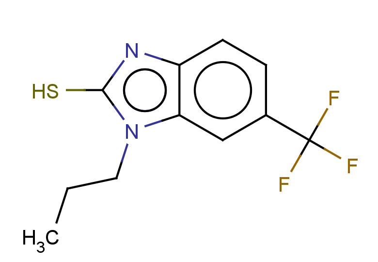 1-propyl-6-(trifluoromethyl)-1H-1,3-benzodiazole-2-thiol