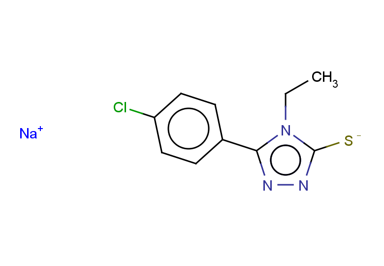 sodium [5-(4-chlorophenyl)-4-ethyl-4H-1,2,4-triazol-3-yl]sulfanide