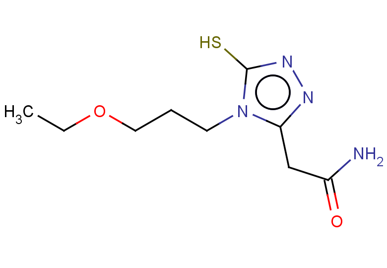 2-[4-(3-ethoxypropyl)-5-sulfanyl-4H-1,2,4-triazol-3-yl]acetamide