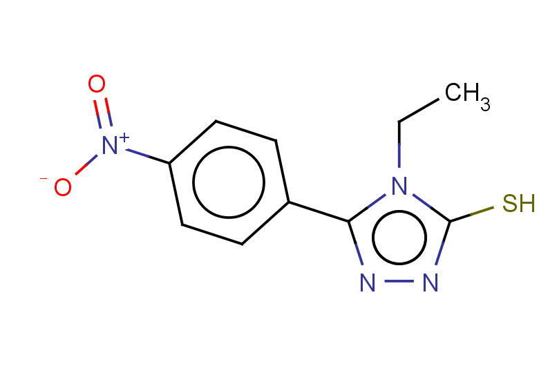 4-ethyl-5-(4-nitrophenyl)-4H-1,2,4-triazole-3-thiol