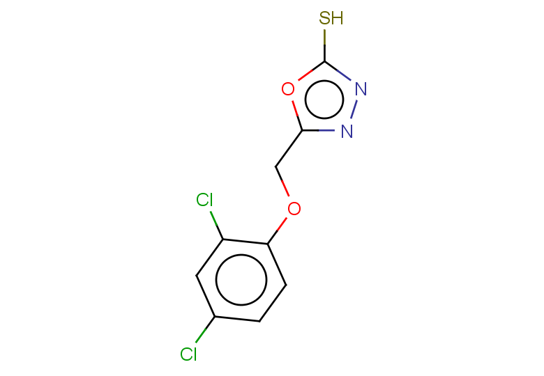 5-(2,4-dichlorophenoxymethyl)-1,3,4-oxadiazole-2-thiol