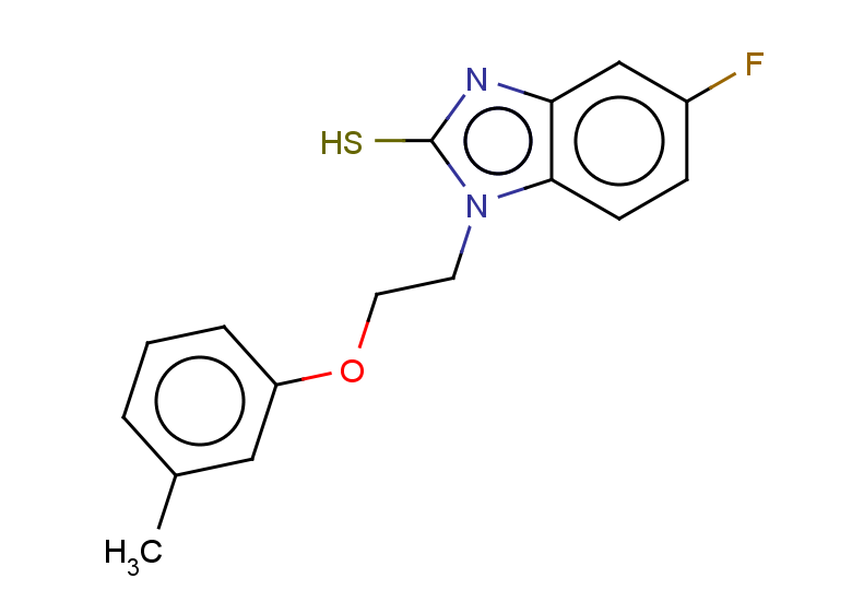 5-fluoro-1-[2-(3-methylphenoxy)ethyl]-1H-1,3-benzodiazole-2-thiol
