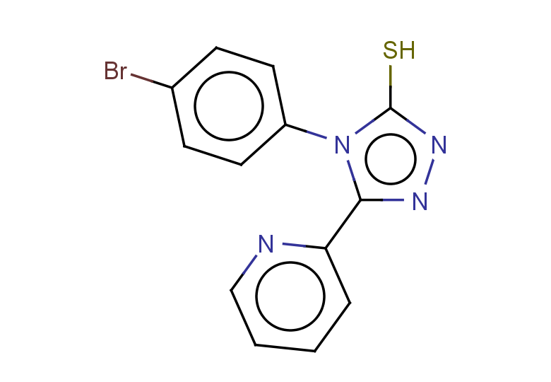 4-(4-bromophenyl)-5-(pyridin-2-yl)-4H-1,2,4-triazole-3-thiol