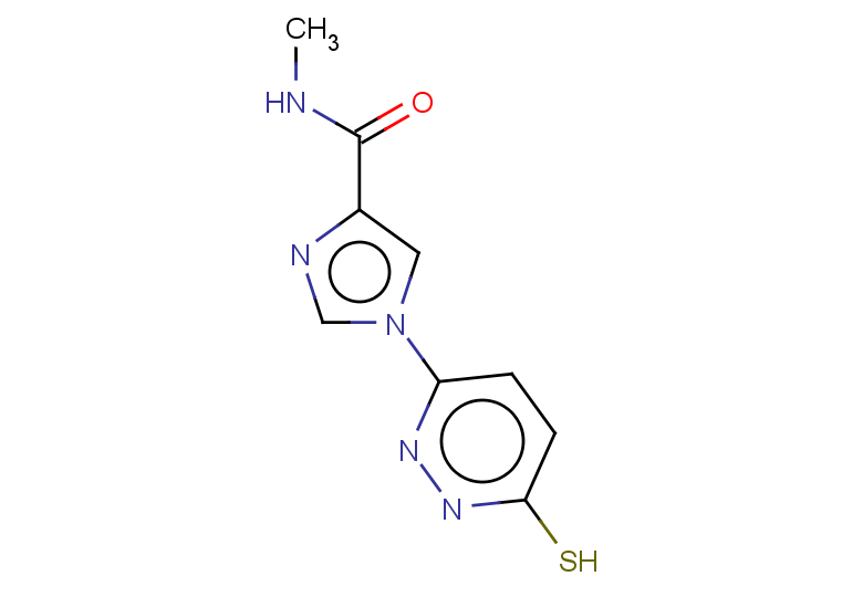 N-methyl-1-(6-sulfanylpyridazin-3-yl)-1H-imidazole-4-carboxamide