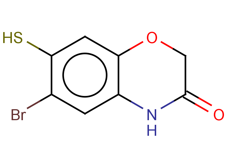 6-bromo-7-sulfanyl-3,4-dihydro-2H-1,4-benzoxazin-3-one