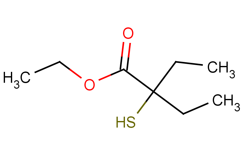 ethyl 2-ethyl-2-sulfanylbutanoate