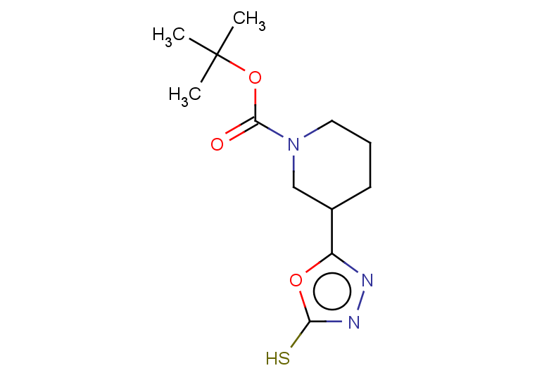 tert-butyl 3-(5-sulfanyl-1,3,4-oxadiazol-2-yl)piperidine-1-carboxylate