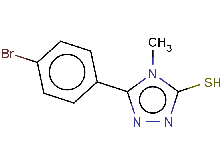 5-(4-bromophenyl)-4-methyl-4H-1,2,4-triazole-3-thiol