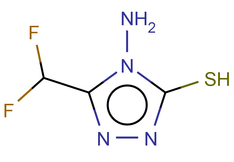 4-amino-5-(difluoromethyl)-4H-1,2,4-triazole-3-thiol