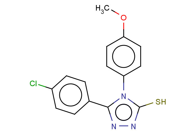 5-(4-chlorophenyl)-4-(4-methoxyphenyl)-4H-1,2,4-triazole-3-thiol