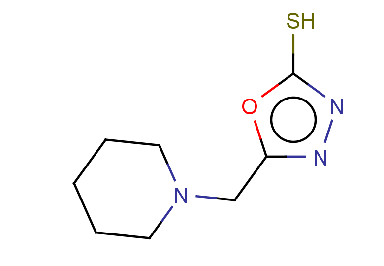 5-(piperidin-1-ylmethyl)-1,3,4-oxadiazole-2-thiol