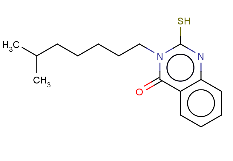 3-(6-methylheptyl)-2-sulfanyl-3,4-dihydroquinazolin-4-one