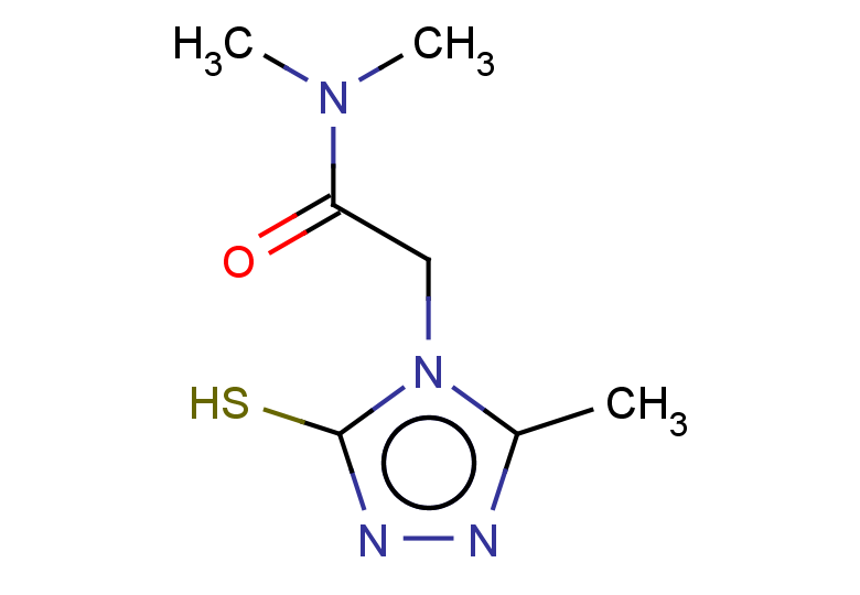 N,N-dimethyl-2-(3-methyl-5-sulfanyl-4H-1,2,4-triazol-4-yl)acetamide