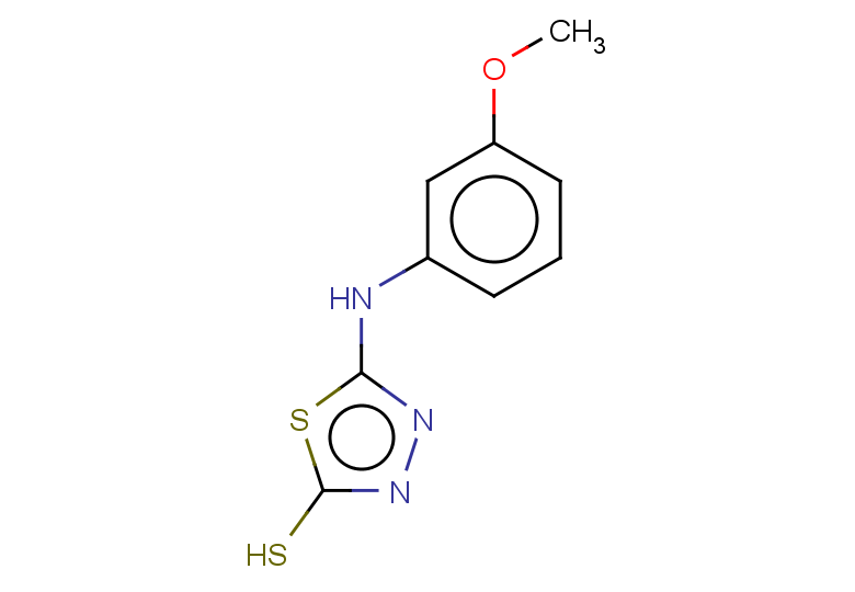 5-[(3-methoxyphenyl)amino]-1,3,4-thiadiazole-2-thiol