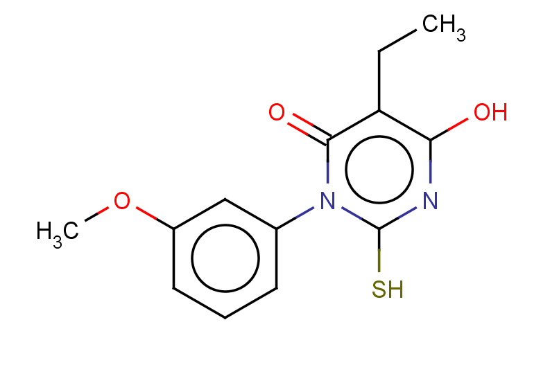 5-ethyl-6-hydroxy-3-(3-methoxyphenyl)-2-sulfanyl-3,4-dihydropyrimidin-4-one