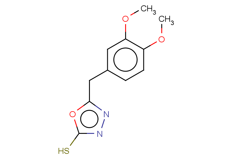 5-[(3,4-dimethoxyphenyl)methyl]-1,3,4-oxadiazole-2-thiol