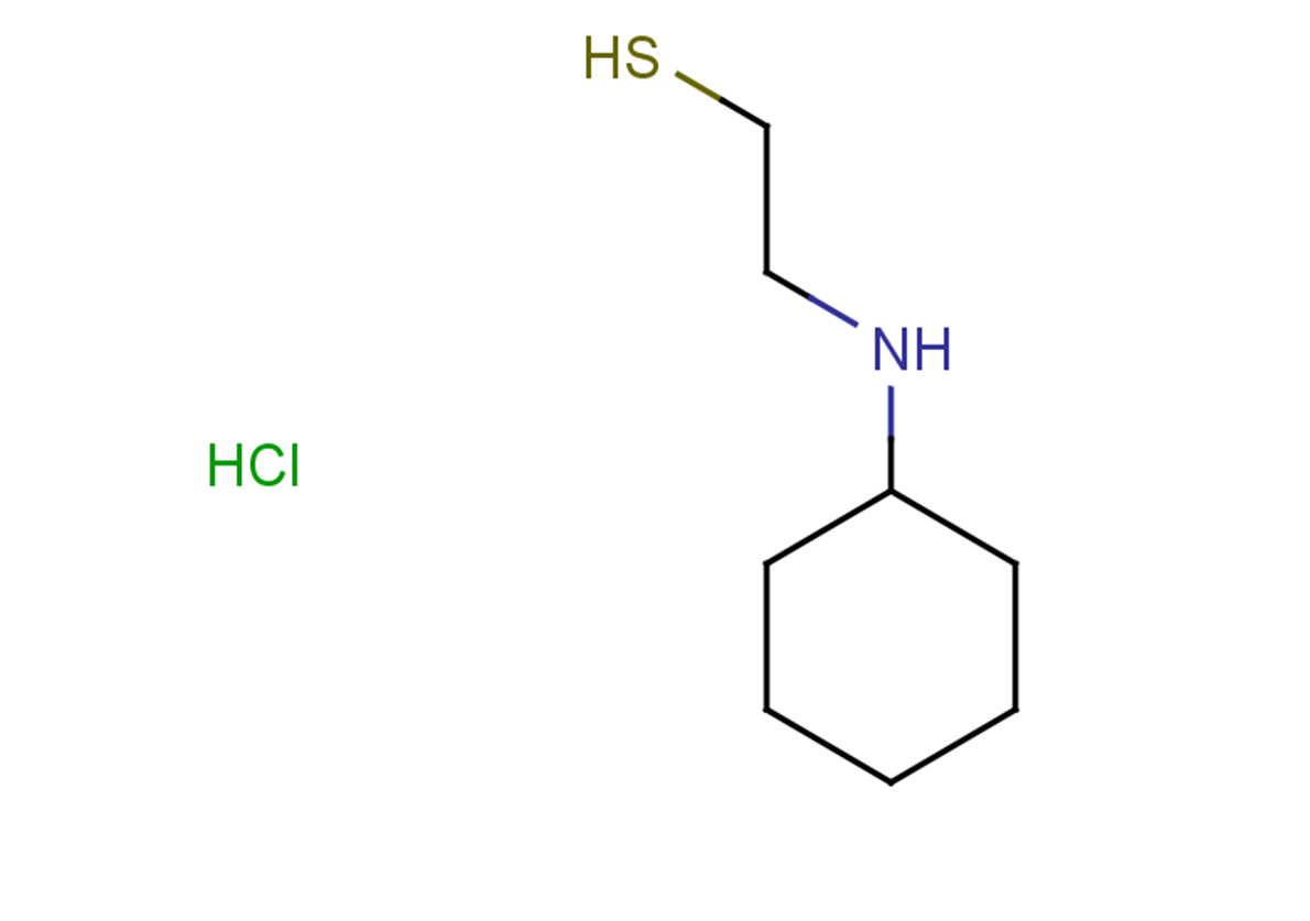 2-(cyclohexylamino)ethane-1-thiol hydrochloride